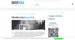 Desktop Screenshot of diverteka.com